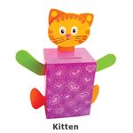 DIY Animal Coin Bank - Kitten