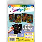 Tangle Scratch Art - Sealife Kit