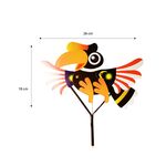 Merdeka Puppet Pack of 10 - Hornbill - Size