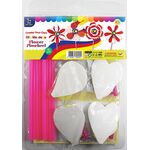 DIY Merdeka Flower Pinwheel Pack of 10 - Packaging Front