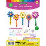 Felt Flower Bookmark Pack of 5