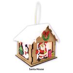 Christmas House Lantern Kit - SantaChristmas House Lantern Kit - Contents