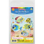 5-in-1 Sand Art Fish Board Kit - Packaging Front