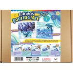 Canvas Pouring Art Box Set - Dolphin And Whale