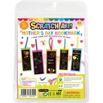 Scratch Art Mother's Day Bookmark Pack of 5