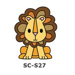Suncatcher Small Keychain - Lion