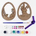 Paint With Love - 3D Easter Day Hanging Deco Kit - Contents