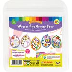 Wooden Easter Egg Hanger Deco Kit