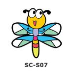 Suncatcher Small Keychain - Dragonfly