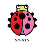 Suncatcher Small Keychain - Ladybird