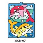 Suncatcher Board - Swimming Dolphins