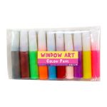 Window Art Colour Pen - 10 x 5.5ml