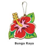 Merdeka Keychain Pack of 5 - Bunga Raya
