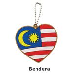 Merdeka Keychain Pack of 5 - Bendera