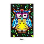 Foil Art Craft Kit - Owl