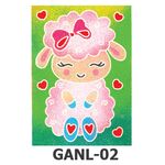 Glow-in-the-Dark Sand Art Kit - Animal Series - Sheep