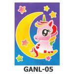 Glow-in-the-Dark Sand Art Kit - Animal Series - Unicorn