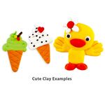 Easy Air-Dry Clay  - 12 Colours x 8g - Samples