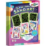 Glow-in-the-Dark Sand Art Set - Unicorns