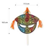 Scratch Art Traditional Wau Hand Stick Kit - Size