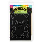 Scratch Art Wild Animals Kit Part 1 - Pack of 4