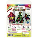 Suncatcher Christmas Day Paper Kit - Part 2 - Christmas Shop, Christmas Tree, Christmas Star
