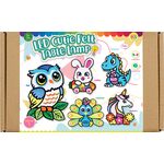 LED Cutie Felt Table Lamp Box Kit - Owl / Rabbit / Dinosaur / Peacock / Unicorn