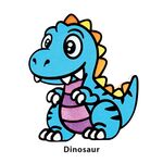 LED Cutie Felt Table Lamp Box Kit - Dinosaur