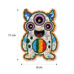 Foil Art 4-in-1 Monster Board Kit - Spooky, Grinning, Jolly, Blubber - Size