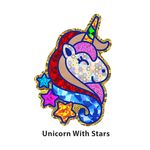 Foil Art 4-in-1 Unicorn Board Kit - Unicorn with Stars