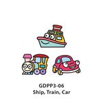 Glass Deco Reelable Kit - GDPP3-06 - Ship, Train, Cat