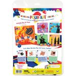 Merdeka Pour Art Canvas Painting Kit - Traditional Kite / Hibiscus / Father of Independence / National Monument / Iconic Landmarks