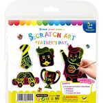 Scratch Art Father's Day Kit