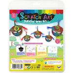 Scratch Art Hibiscus Wau Kit - Pack of 5