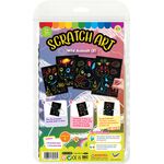 Scratch Art Wild Animals Kit Part 2 - Deer, Rabbit, Zebra, GIraffe
