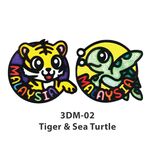 Sand Art 3D Malaysia Team Magnet - Pack of 2 - 3DM-02