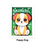 Sand Art Deco Frame Kit - Puppy Dog