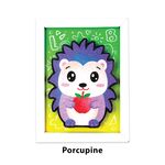 Sand Art Deco Frame Kit - Porcupine