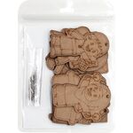 Wooden Raya Ornament Deco - 12 Exquisite Designs!  - Packaging Back