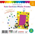 Felt Cartoon Photo Frame - Pack of 10 - Owl