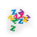 Felt Alphabet Stickers - Single - Pack of 10
