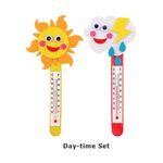 Felt Thermometer Magnet - Day-Time Set with Sun and Cloud