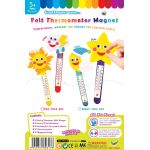 Felt Thermometer Magnet Set Pack of 2