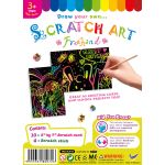 Scratch Art Freehand - Pack of 10 - Small Size