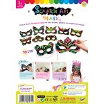 Scratch Art Mask Kit - Pack of 10