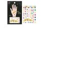 Temporary Hand Bling Tattoo Mix - Assorted Designs