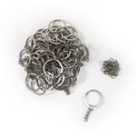 Keychain Ring Pack of 50