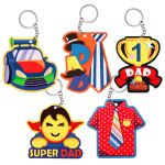Father's Day Keychain Pack of 5
