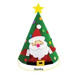 Felt Christmas 3D Hat - Santa Claus
