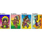 Sand Art Red Indian - Large